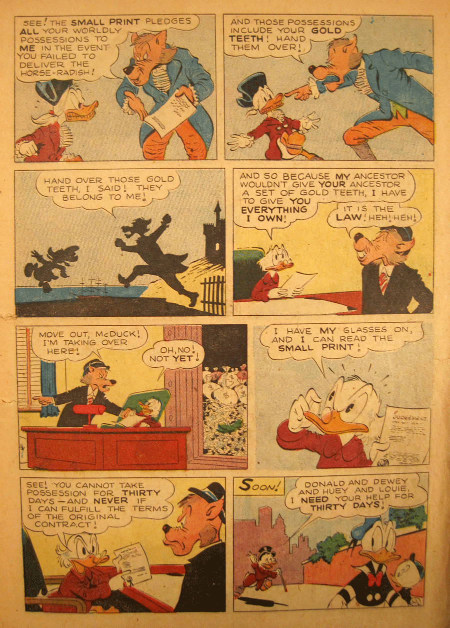 Donald Duck 1956 Dell Comic