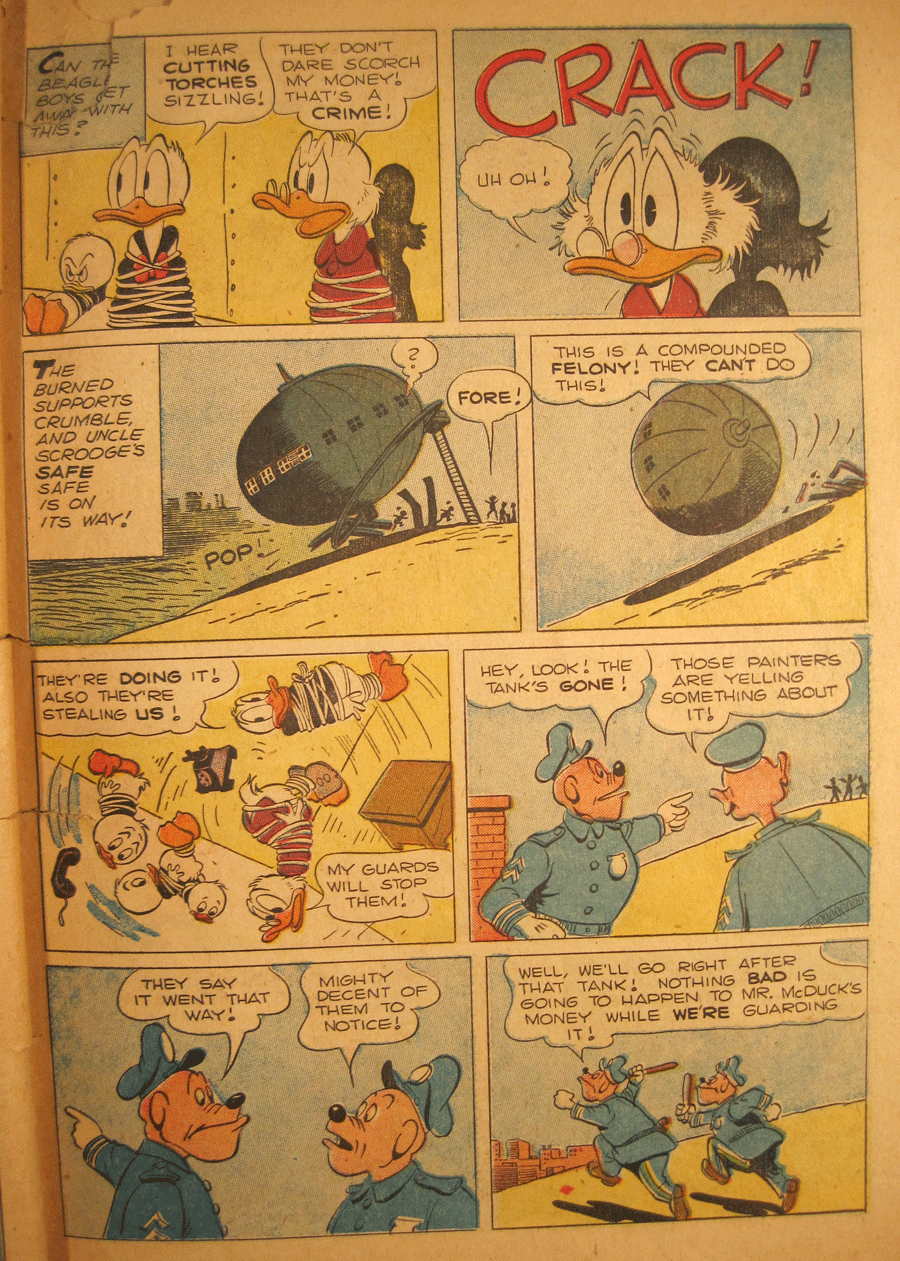 1952 Donald Duck comic