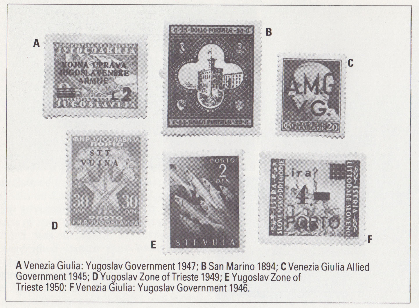 Venizia Yugoslavia stamp
