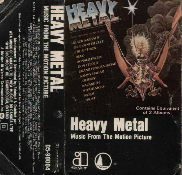 Heavy Metal 1981 tape cover