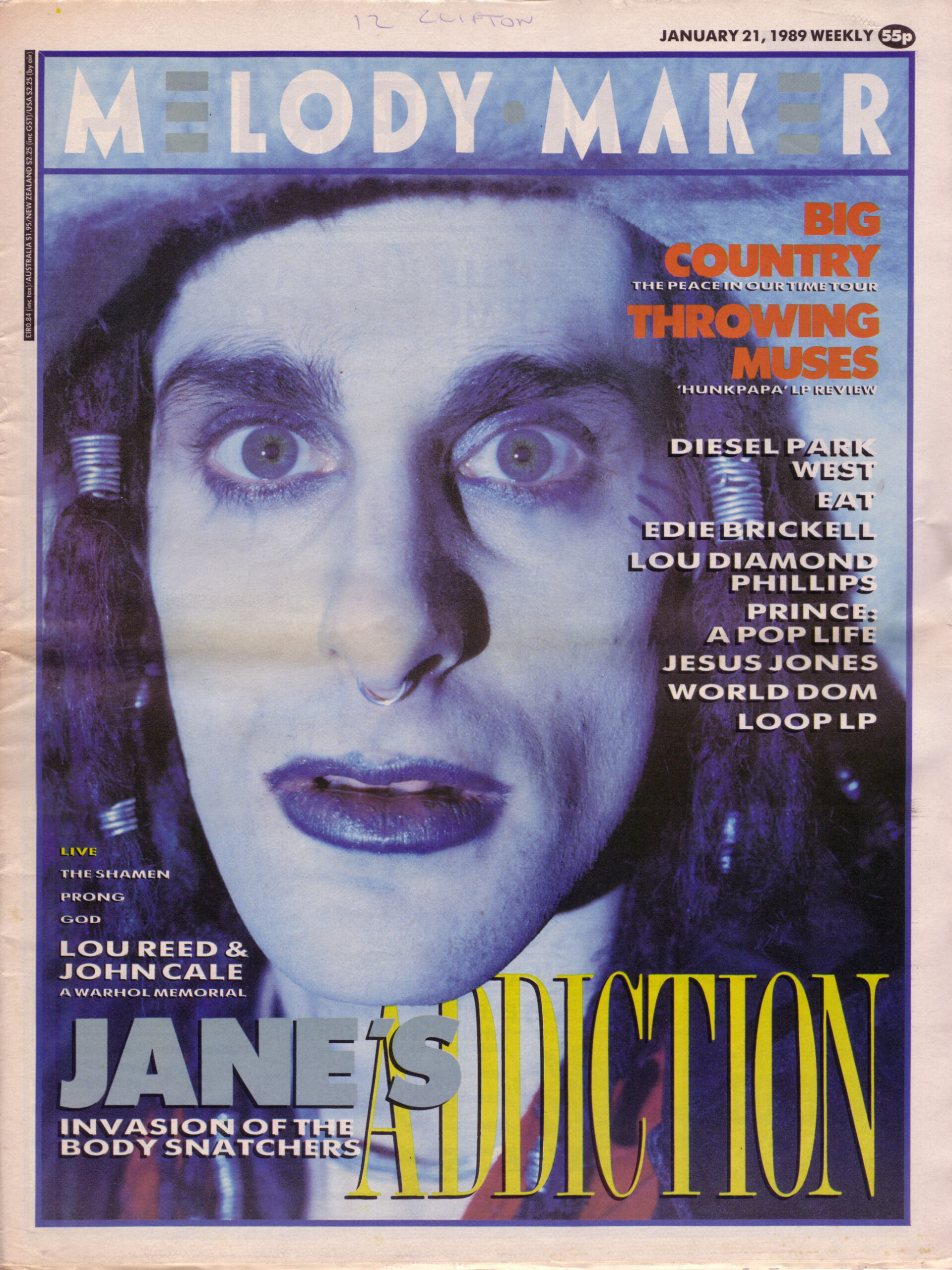 melody maker perry farrell cover